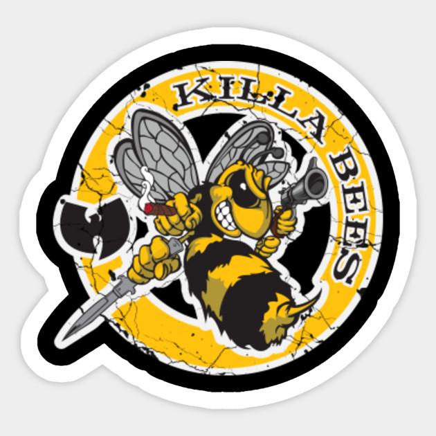 WuTang Killa Bees Wu Tang Killa Bees Sticker TeePublic